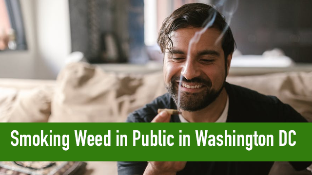 Smoking Weed in Public in Washington DC