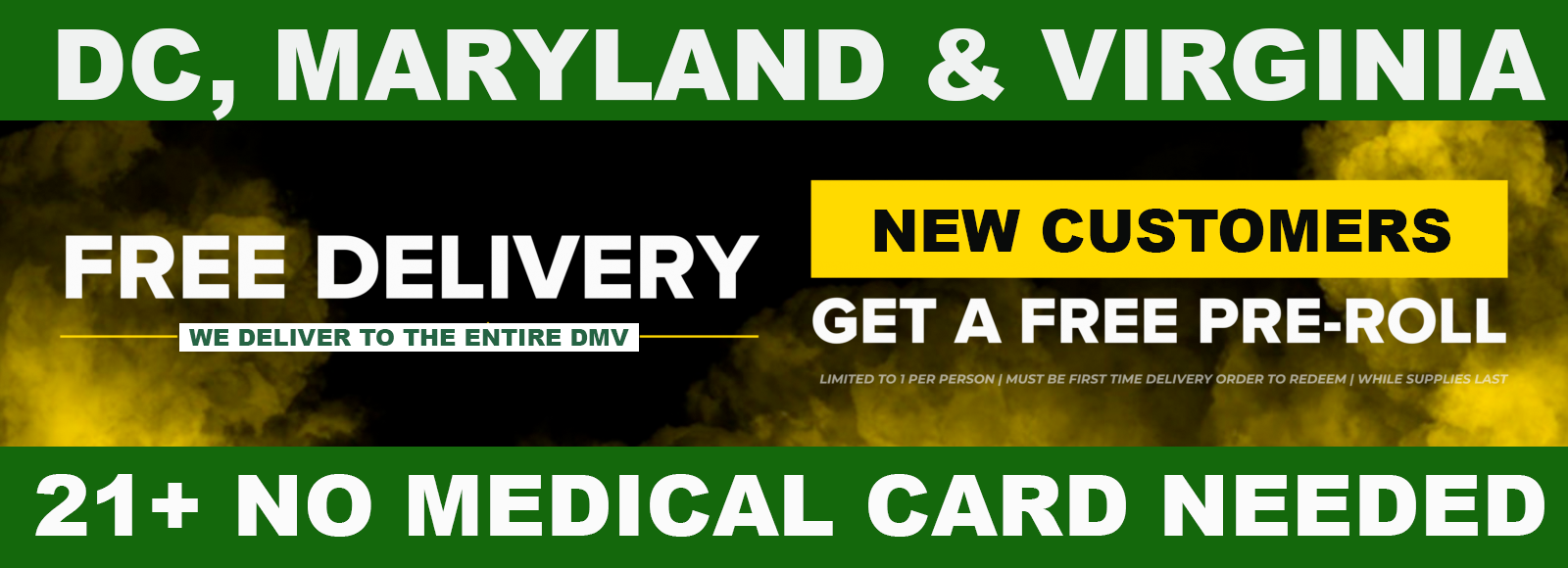 free delivery banner