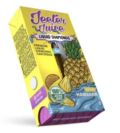 jeeter juice Hawaiian vape cartridge